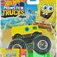 Hot Wheels 2022 - Monster Trucks / Nickelodeon 11/75 - Spongebob Squarepants - Yellow - Connect and Crash Car