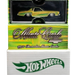 Hot Wheels 2023 - HWC/RLC Exclusive - 1975 Chevrolet Monte Carlo (Lowrider) - Spectraflame Antifreeze - Metal/Metal - Real Riders - Adjustable/Posable Suspension - Acrylic Display Case