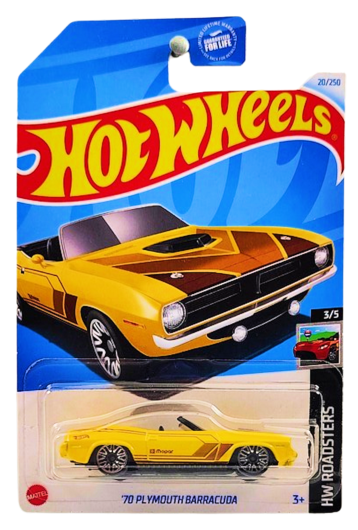 Hot Wheels 2024 - Collector # 020/250 - HW Roadsters 03/05 - '70