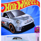 Hot Wheels 2024 - Collector # 022/250 - Compact Kings 02/05 - Fiat 500e - Gray - '5' - IC