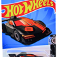 Hot Wheels 2024 - Collector # 026/250 - Rod Squad 01/05 - New Models - Punk Rod - Matte Black - '8' - IC