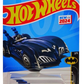 Hot Wheels 2024 - Collector # 054/250 - Batman Series 2/5 - New Models - Batman & Robin Batmobile - Metalflake Midnight Blue - Aero Disc Wheels - USA Card