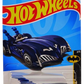 Hot Wheels 2024 - Collector # 054/250 - Batman Series 2/5 - Batman & Robin Batmobile - Metalflake Midnight Blue - Aero Disc Wheels - IC