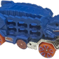 Hot Wheels 2024 - Collector # 055/250 - HW Screen Time 4/10 - New Models - HW Ultimate T-Rex Transporter - Blue - IC