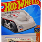 Hot Wheels 2024 - Collector # 056/250 - HW Fast Transit 4/5 - West Coast Flyer - White - USA 'LET'S RACE' Card