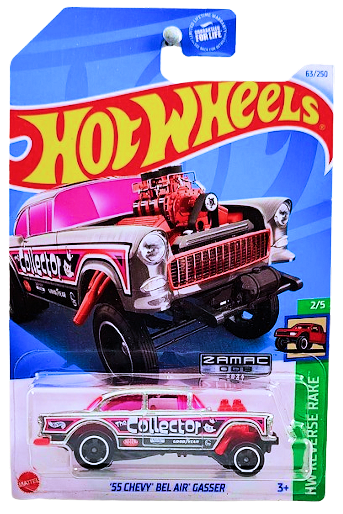 Hot Wheels 2024 - Collector # 063/250 - HW Reverse Rake 2/5