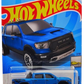Hot Wheels 2024 - Collector # 097/250 - Factory Fresh 7/10 - New Models - '23 Ram 1500 - Blue Metalflake - IC