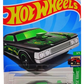 Hot Wheels 2024 - Collector # 113/250 - HW Reverse Rake 03/05 - Layin' Lowrider - Metalflake Black - International 'Let's Race' Card