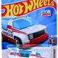 Hot Wheels 2024 - Collector # 137/250 - HW First Response 10/10 - New Models - Rapid Pulse - White - USA 'Let's Race' Card
