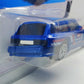Hot Wheels 2024 - Collector # 138/250 - HW Modified 10/10 - New Models - BMW M3 Wagon - Blue / White Hood / #90 - White E10SP - USA Card - ERROR!