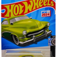 Hot Wheels 2024 - Collector # 143/250 - Rod Squad 5/5 - New Models - Hirohata Merc -  Metalflake Apple Green - White Walls on 5 Spokes - USA Card