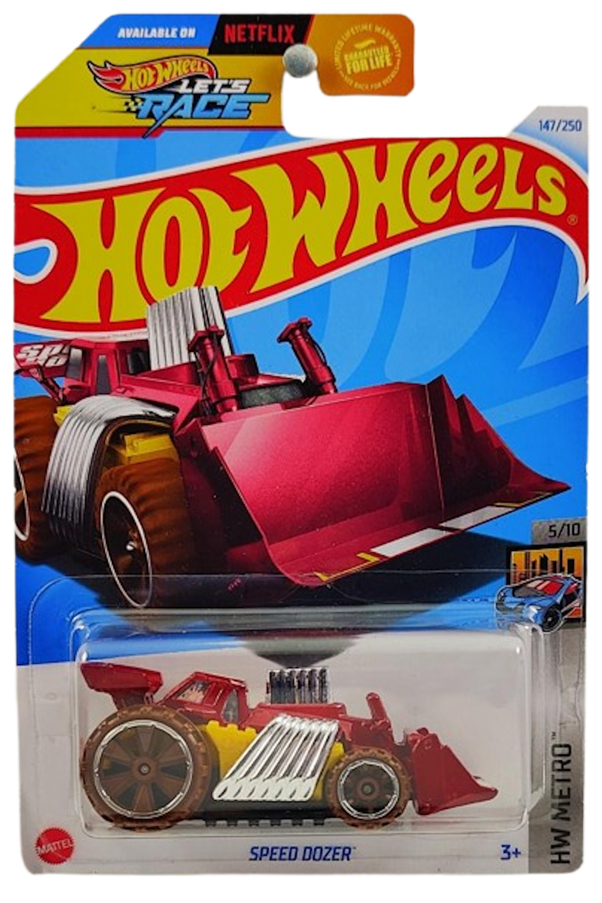 Hot Wheels 2024 - Collector # 147/250 - HW Metro 5/10 - Speed Dozer ...