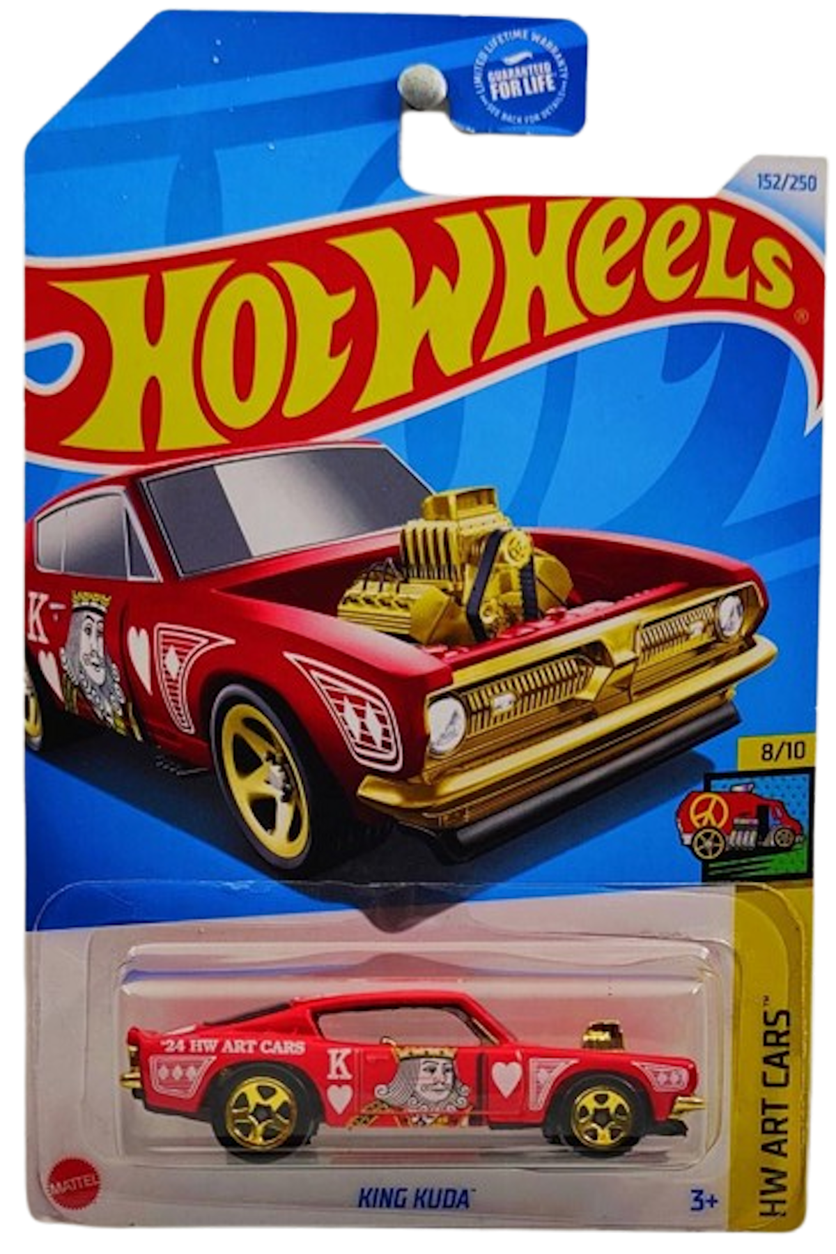 Hot Wheels 2024 - Collector # 152/250 - HW Art Cars 8/10 - King