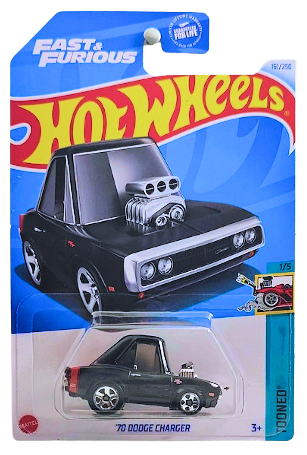 Hot Wheels 2024 - Collector # 161/250 - Tooned 1/5 - '70 Dodge