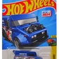 Hot Wheels 2024 - Collector # 164/250 - HW Art Cars 10/10 - New Models - Mailed It! - Blue / 'Y' on Roof - USA 'Let's Race' Card