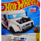 Hot Wheels 2024 - Collector # 164/250 - HW Art Cars 10/10 - New Models - Mailed It! - White / 'Y' on Roof - USA 'Let's Race' Card