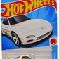 Hot Wheels 2024 - Collector # 170/250 - HW J-Imports 9/10 - '95 Mazda RX-7 - White / Project U - USA Card