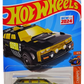 Hot Wheels 2024 - Collector # 189/250 - HW Track Champs 4/5 - New Models - Track Dwagon - Matte Black / #009X - Yellow Windows - USA 'Let's Race Card