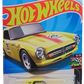 Hot Wheels 2024 - Collector # 209/250 - HW Race Day 10/10 - New Models - Honda S800 Racing - Yellow / Red Stripe / #25 - International Card