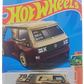 Hot Wheels 2024 - Collector # 227/250 - HW Vans 4/5 - New Models - VW T3 Custom - Gold over Brown / #79 / Various Racing Decals - International Card