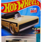 Hot Wheels 2024 - Collector # 228/250 - Tooned 5/5 - New Models - Small Bloc - Tan / Black Roof & Stripes - USA 'Let's Race' Card