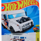 Hot Wheels 2024 - Collector # 164/250 - HW Art Cars 10/10 - New Models - Mailed It! - White / 'Y' on Roof - International 'Let's Race' Card