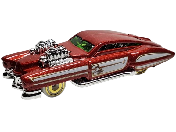 Hot Wheels 2024 Theme Winter Holiday Hot Rods 1 5 Evil Twin Red Metalflake Walmart Exclusive