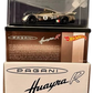 Hot Wheels 2024 - HWC / RLC Exclusive - '21 Pagani Huayra R - Spectraflame Slate - Metal/Metal - Real Riders - Removeable Hood - Acrylic Display Box