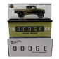 Hot Wheels 2024 - HWC/RLC Exclusive - 1964 Dodge Power Wagon - Spectraflame Olive - Metal/Metal - Real Riders - Opening Hood - Acrylic Display Case