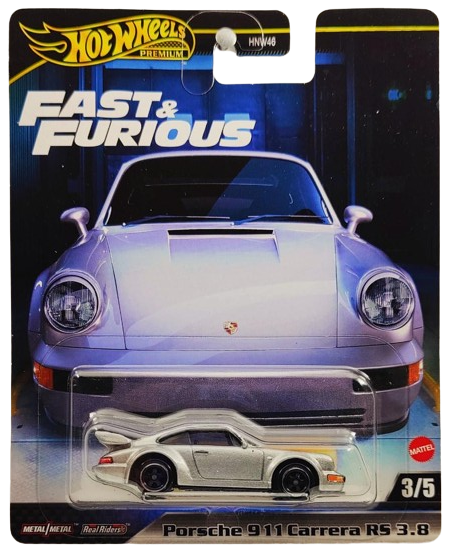 Hot Wheels 47 マテル ポルシェ911 メタルシルバー Hot Wheels 2024 - Premium / Fast & Furious / The Fast and the