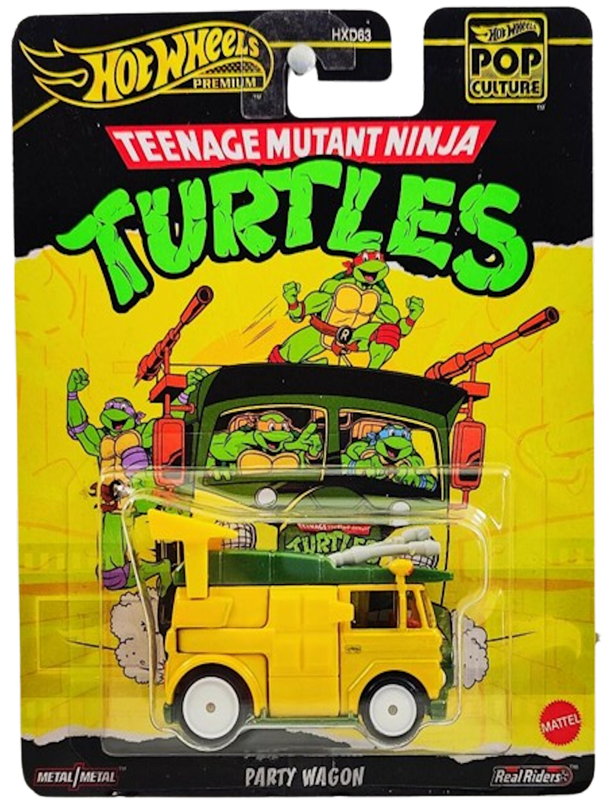Hot Wheels 2024 - Premium / Pop Culture / Teenage Mutant Ninja