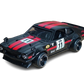 Hot Wheels 2024 - Theme / Mix 2 / Vintage Racing Club 4/5 - Custom Ford Maverick - Black / #11 - P4 Wheels - Kroger Exclusive