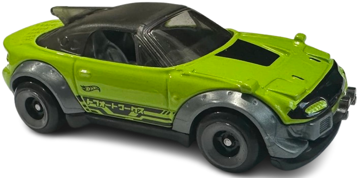 Hot Wheels 2025 - Collector # 001/250 - My Dream Garage 2/5 / New Models / Legends Winner - Mazda MX-5 Miata - Lime Green - International 'Legends' Card