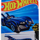 Hot Wheels 2025 - Collector # 002/250 - Batman 1/5 - Batman & Robin Batmobile - Metalflake Midnight Blue - USA 'Batman & Robin' Card