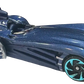 Hot Wheels 2025 - Collector # 002/250 - Batman 1/5 - Batman & Robin Batmobile - Metalflake Midnight Blue - International 'Batman & Robin' Card