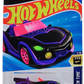 Hot Wheels 2025 - Collector # 003/250 - HW Screen Time 1/10 - Monster High Ghoul Mobile - Black - Pink 10 Spoke Wheels - USA 'Monster High' Card