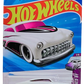 Hot Wheels 2025 - Collector # 005/250 - HW Designed By 1/5 - Purple Passion - White / 'L Wood Design' - USA 'Let's Race' Card