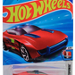 Hot Wheels 2025 - Collector # 018/250 - HW First Response 2/5 - Alpha Pursuit - Red / Pursuit - USA 'Let's Race' Card