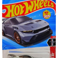 Hot Wheels 2025 - Collector # 034/250 - Mustang 60th 1/5 - New Models - Ford Mustang GTD - Metalflake Silver - USA '60 Years' Card