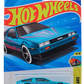Hot Wheels 2025 - Collector # 036/250 - HW Art Cars 5/10 - DMC Delorean - Turquoise Pearl / Pink & White Pinstripes / "T" on Hood - International Card