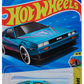 Hot Wheels 2025 - Collector # 036/250 - HW Art Cars 5/10 - DMC Delorean - Turquoise Pearl / Pink & White Pinstripes / "T" on Hood - USA Card