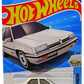 Hot Wheels 2025 - Collector # 038/250 - Factory Fresh 3/5 - Proton Saga - White - International Card
