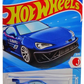 Hot Wheels 2025 - Collector # 048/250 - HW J-Imports 3/5 - Subaru BRZ - Metalflake Blue - White 10 Spokes - International Card