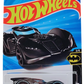 Hot Wheels 2025 - Collector # 054/250 - Batman 2/5 - Batman Arkham Asylum Batmobile - Glossy Black - USA 'Batman' Card