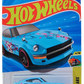 Hot Wheels 2025 - Collector # 062/250 - HW Art Cars 4/10 - Datsun 240Z - Pearl Light Blue - J5 Wheels - International Card