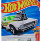 Hot Wheels 2025 - Collector # 067/250 - Hot Wheels Let's Race 4/5 - Rodger Dodger - White / Flames - USA 'Let's Race' Card