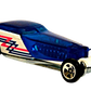 Hot Wheels 2025 - Collector # 069/250 - Rod Squad 5/10 - Hi-Roller - White Body / Transparent Blue Trunk, Roof & Hood - USA Card