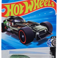 Hot Wheels 2025 - Collector # 070/250 - Rod Squad 6/10 - HW50 Concept - Olive Drab / Monster Cartoon Graphic - USA 'Let's Race' Card