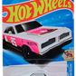 Hot Wheels 2025 - Collector # 076/250 - HW Celebration Racers 3/10 / International Women's Day - 1974 Brazilian Dodge Charger - White, Pink & Black / #25 - USA Card