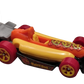 Hot Wheels 2025 - Collector # 085/250 - Fast Foodie 1/5 - Street Wiener - Biege & Orange - Orange Tires - USA 'Let's Race' Card